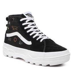 Vans Laisvalaikio batai Vans Sentry Sk8-Hi VN0A4BVWBM81 Mini Embroidery Black