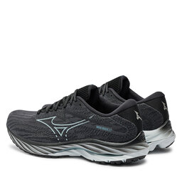 

Взуття Mizuno Wave Rider 27 J1GC2303 Ebony/Iblue/Black 2, Чорний