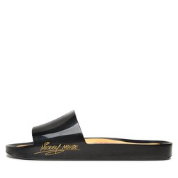 

Шльопанці Melissa Beach Slide + Mickey A 33759 Black/Yellow AK225, Чорний