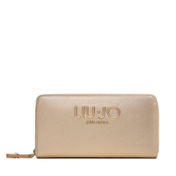 Liu Jo Liels sieviešu maks Liu Jo Ecs Xl Zip Around AF5170 E0087 Zelta