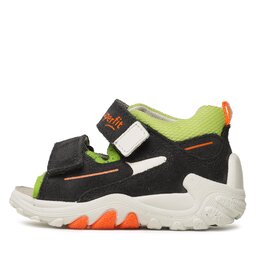

Босоніжки Superfit 1-000035-2000 M Grey/Lightgreen, Сірий