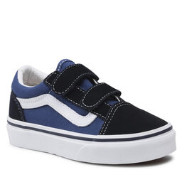 Vans Textilskor Vans Old Skool V VN000VHENWD1 Navy/True White