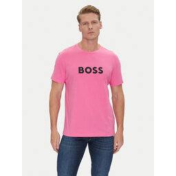 BOSS BOSS Camiseta 50491706 Rosa Regular Fit