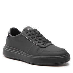 Calvin Klein Sneakers Calvin Klein Low Top Lace Up Shine HM0HM00820 Triple Black 0GJ
