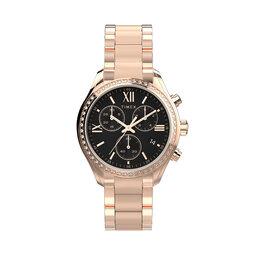 Timex Ceas Timex Dress Chronograph TW2W20100 Aur roz