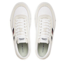 

Снікерcи Tommy Hilfiger Th Cupset Rwb Lth FM0FM04975 White YBS, Білий