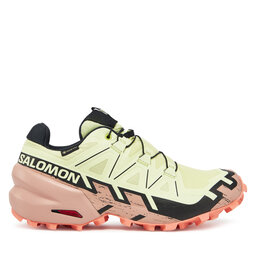 Salomon Scarpe running Salomon Speedcross 6 Gore-Tex L47765500 Verde