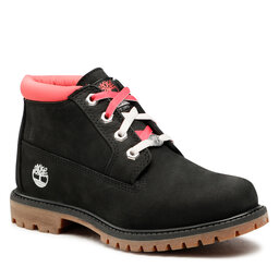 Timberland Bakancs Timberland Nellie Chukka Double TB0A44GJ0011 Black Nubuck W Pink