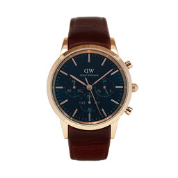 Daniel Wellington Часовник Daniel Wellington Iconic Chronograph St Mawes Arctic DW00100639 Кафяв