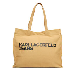 Karl Lagerfeld Jeans Torebka Karl Lagerfeld Jeans A1W50002 Beżowy