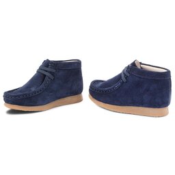 

Черевики Clarks Wallabee Bt 261338947 Navy Suede, Cиній