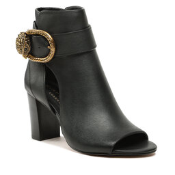 Kurt Geiger Боти Kurt Geiger 225-Mayfair Peep Toe Boot 9989300109 Black