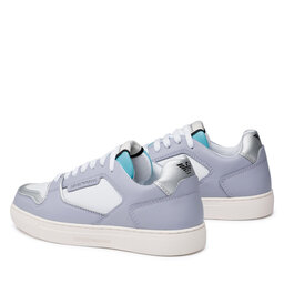 

Снікерcи Emporio Armani X3X150 XN200 Q853 Lilac/Silv/Op.Wh/Aqm, Білий