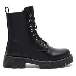 Nelli Blu Šnurovacia obuv Nelli Blu CS6139-01 Čierna