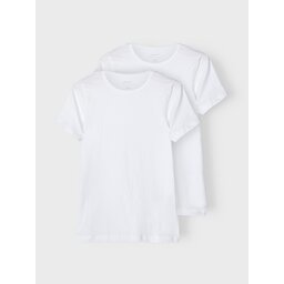 NAME IT NAME IT Set 2 majice 13209164 Bijela Slim Fit