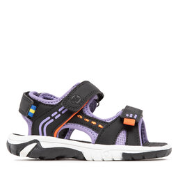 

Босоніжки Pax Scandinavia Went 7255211-02 Black/Purple, Чорний