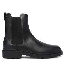 Calvin Klein Gležnjarji Chelsea Calvin Klein Dress Lug Chelsea Boot Lth YM0YM01389 Črna