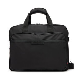 Tommy Hilfiger Portatīvā datora soma Tommy Hilfiger Th Repreve Computer Bag AM0AM13466 Melns