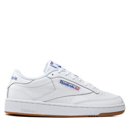 

Снікерcи Reebok Club C 85 AR0459 White/Royal/Gum, Білий
