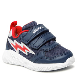 Geox Tenisice Geox B Sprintye B. A B254UA 01454 C0735 M Navy/Red