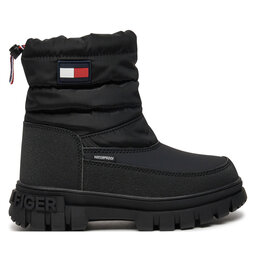 Tommy Hilfiger Sniega zābaki Tommy Hilfiger Fur Boot T3X5-33715-1695 M Melns