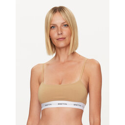United Colors Of Benetton United Colors Of Benetton Top de sujetador 3OP81R00I Beis