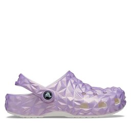 

Шльопанці Crocs Classic Iridescent Geo Clog Kids 209693 White 100, Білий