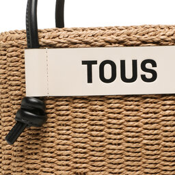 

Сумка TOUS Capazo M Scoubidou 2001663243 Natural/Black, Бежевий