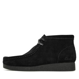 

Ботильйони Clarks WallabeeEvoBt 261747434 Black Suede, Чорний
