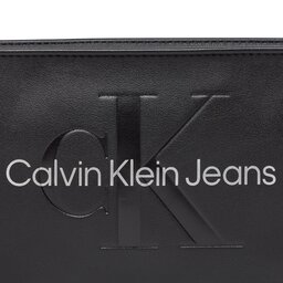 

Сумка Calvin Klein Jeans Sculpted Shoulder Pouch25 Mono K60K610679 Black/Metallic Logo 0GL, Чорний