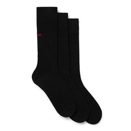 

Високі чоловічі шкарпетки Hugo 50493253 Black 1, Чорний