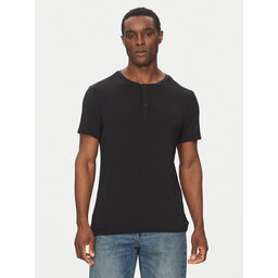 Calvin Klein Underwear Calvin Klein Underwear Marškinėliai Henley LV00NM2803 Juoda Regular Fit