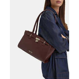 Nine West Handtasche Nine West EO-GOLDEN FRAME-LDA9424 Braun