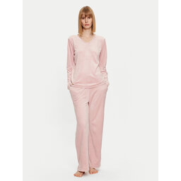 Selmark Selmark Πιτζάμα Polar Soft P6273 Ροζ Regular Fit