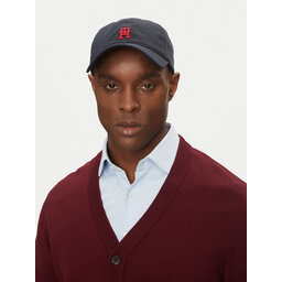 Tommy Hilfiger Șapcă Tommy Hilfiger Imd Color 6 Panel AM0AM13542 Bleumarin