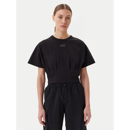 Alpha Industries Alpha Industries Marškinėliai Waisted 148070 Juoda Regular Fit
