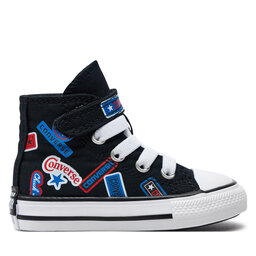 Converse Кецове Converse Chuck Taylor All Star Easy On Stickers A06357C Черен