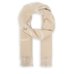 Tommy Hilfiger Шарф Tommy Hilfiger Script Logo AW0AW17786 Бежевий