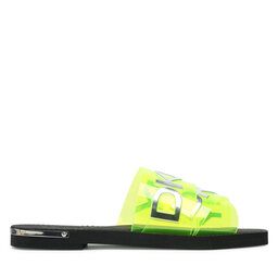 

Шльопанці DKNY Idalie Logo K4121794 Vinyl Zest ZST, Золотий