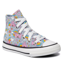 Converse Sportschuhe Converse Ctas Hi 372943C Lt Armory Blue/beyond Pink