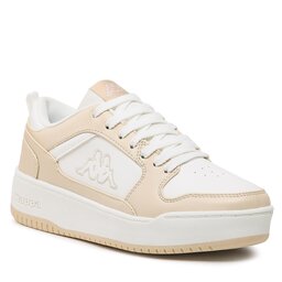 Kappa Сникърси Kappa 243326 Off White/White 4310