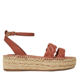 Tommy Hilfiger Espadryle Tommy Hilfiger FW0FW08496 Brązowy