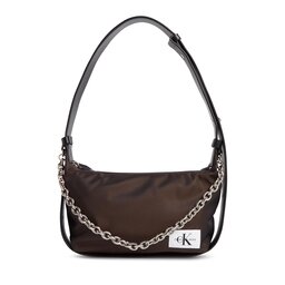 Calvin Klein Jeans Borsetta Calvin Klein Jeans Nylon Chain Shoulder Bag22 K60K611225 Dark Chestnut Iridescent 01I