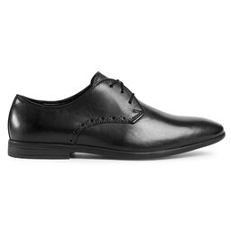 

Туфлі Clarks Bampton Park 261520877 Black Leather, Чорний