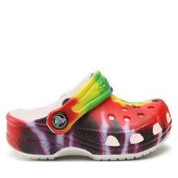 Crocs Klapki Crocs Littles Graphic Clog 207281 Kolorowy