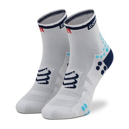 Compressport Низькі жіночі шкарпетки Compressport Pro Racing Socks V3.0 Run Low RSHV3-00BL White/Blue