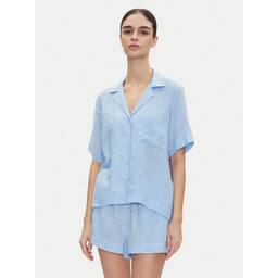 DKNY DKNY Pijama YI90054 Celeste Regular Fit