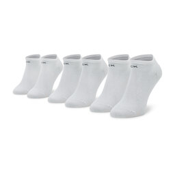 Calvin Klein Set di 3 paia di calzini corti da donna Calvin Klein 701218768 White 002