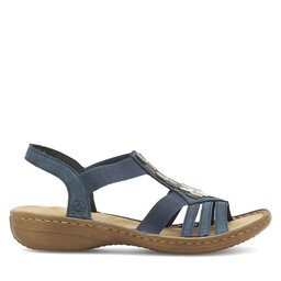 Rieker Sandále Rieker 60800-14 Tmavomodrá