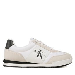 

Снікерcи Calvin Klein Jeans Low Profile Meno Essential YM0YM00686 White/Black 0K4, Білий